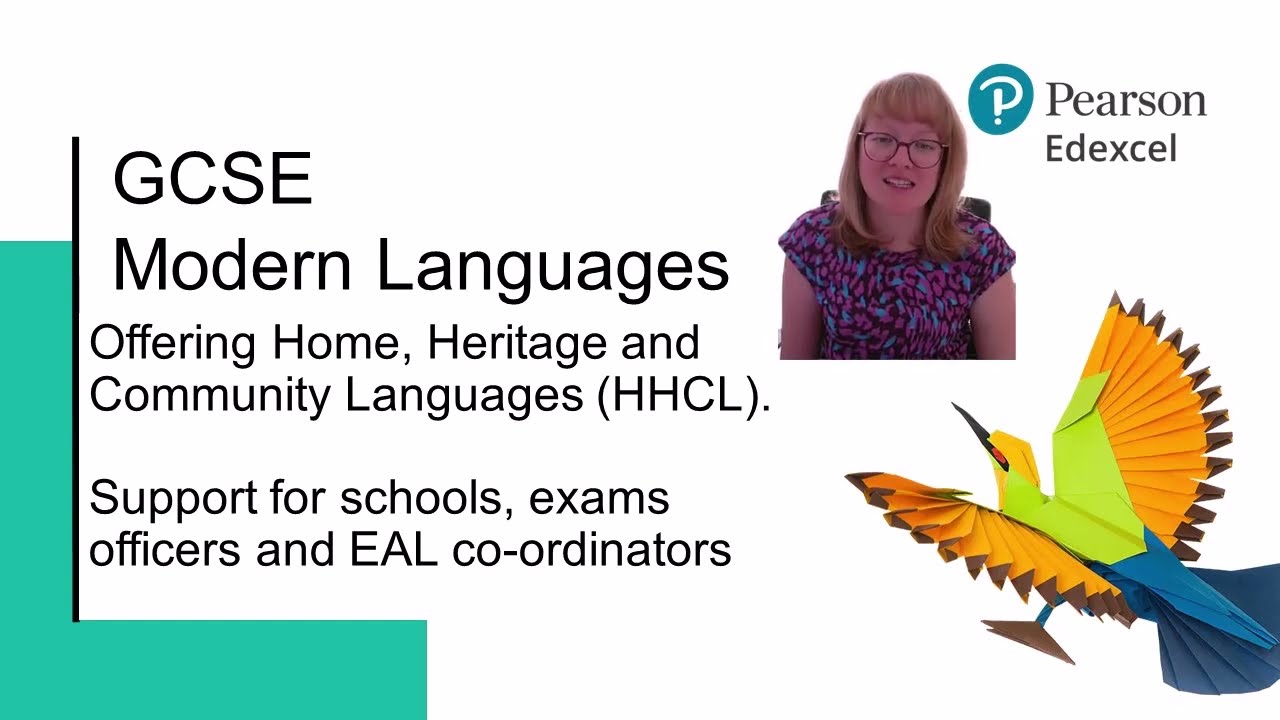 Pearson Edexcel Home, Heritage and Community Languages guide for schools