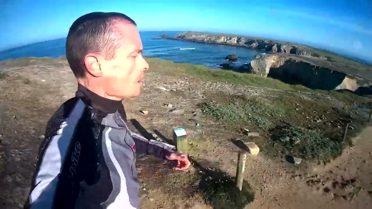 Mini trail à Quiberon le long de la côte sauvage