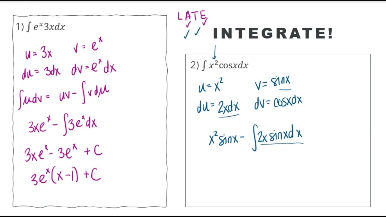 Integration by Parts