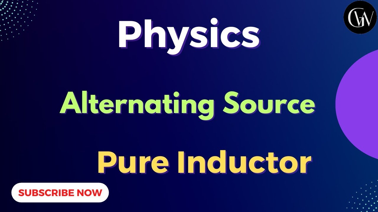 Alternating emf across an Inductor # Alternating current # NEET # JEE # Gyan Wizard 