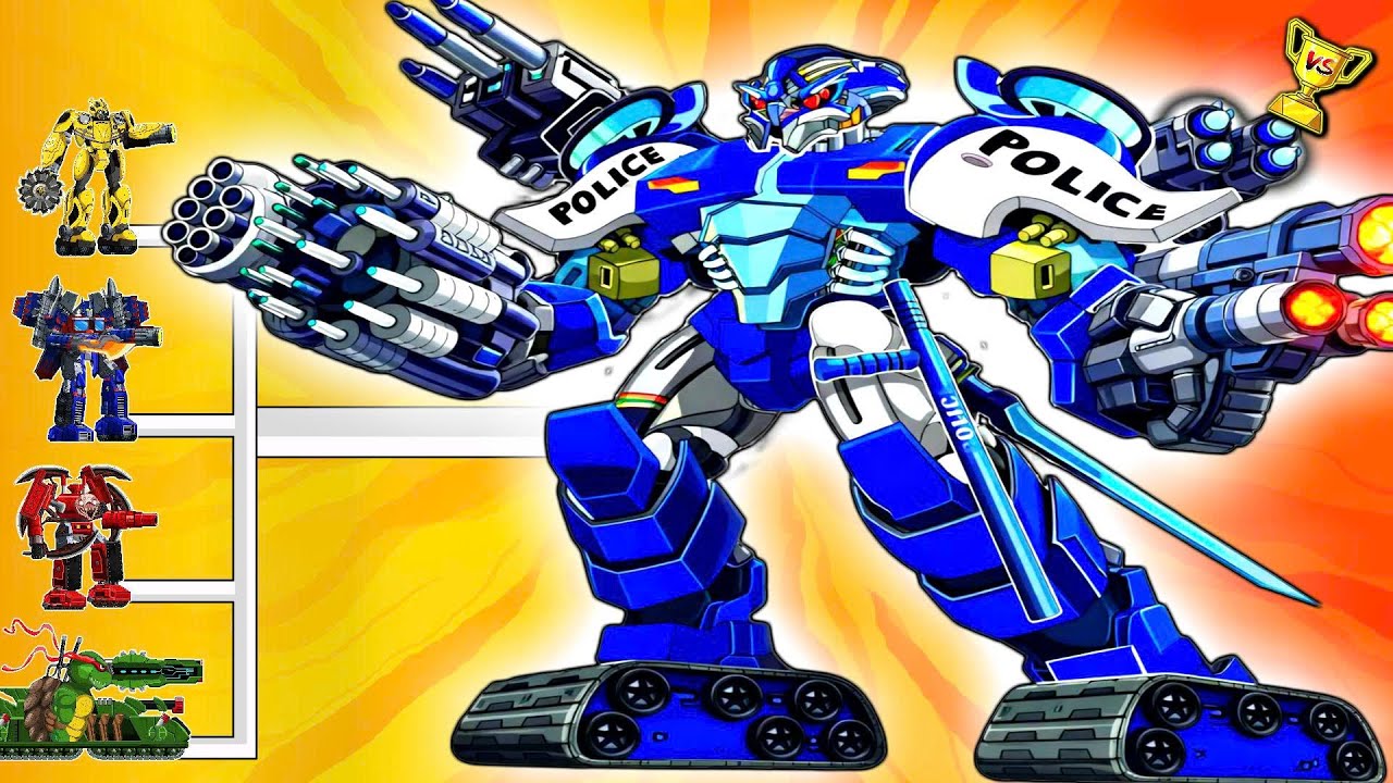TITAN POLICE vs Tank Army – Justice Has Arrived!