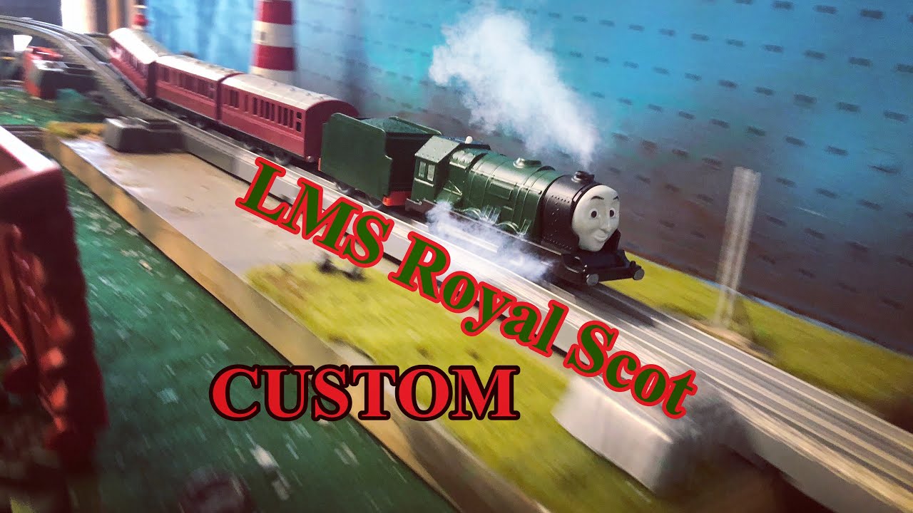 TRACKMASTER ROYAL SCOT CUSTOM REVIEW & HIGH SPEED RUN