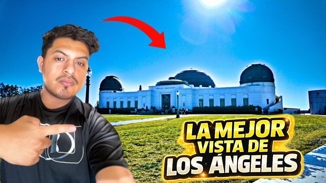 La mejor vista de LOS ÁNGELES🇺🇸 Griffith Observatory ¿Cómo llegar? ¿Vale la pena?