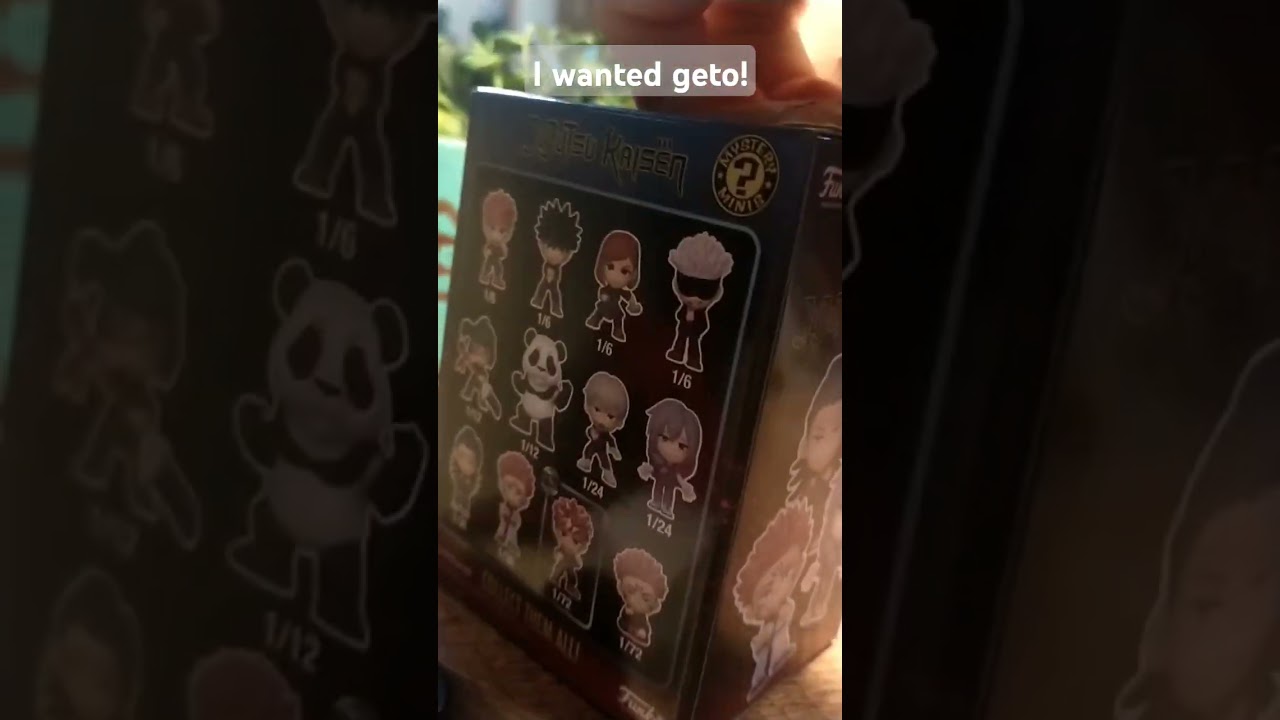 Jujutsu Kaisen mystery box! #jujutsukaisen #mysterybox #mystery #makizenin