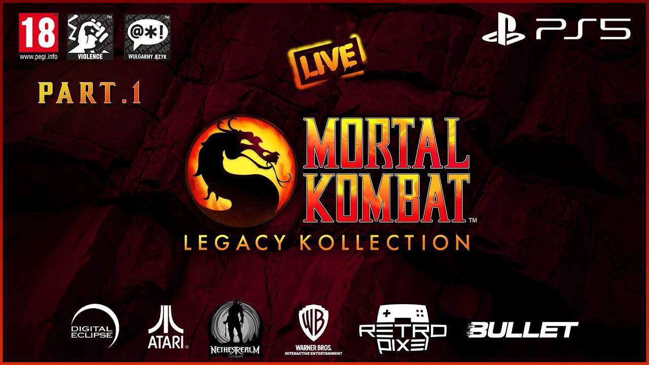 MORTAL KOMBAT: LEGACY KOLLECTION [2025]  [STREAM LIVE] PART.2 / PS5