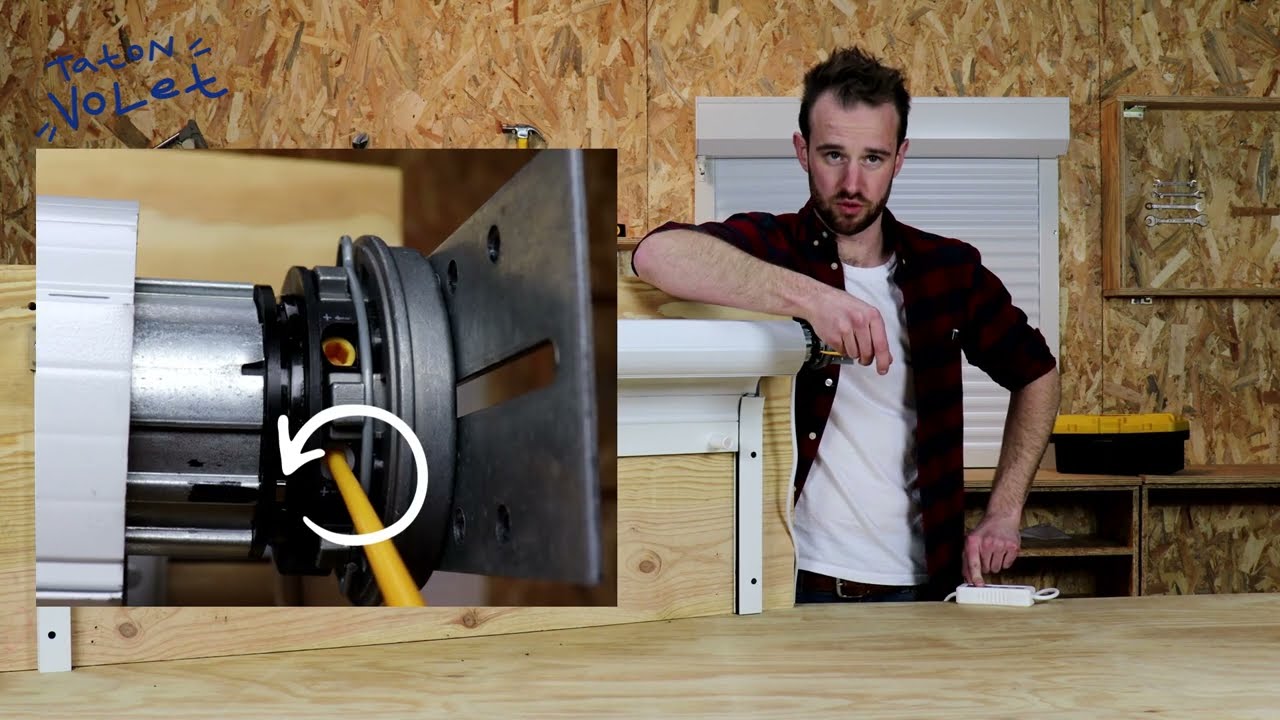 REGLAGE MOTEUR FILAIRE VOLET ROULANT (et son boîtier interrupteur)