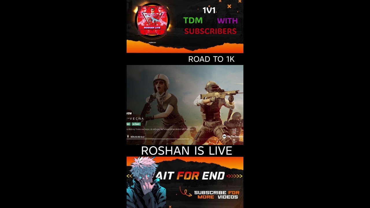 1v1 TDM WITH SUBSCRIBERS Road to 1k