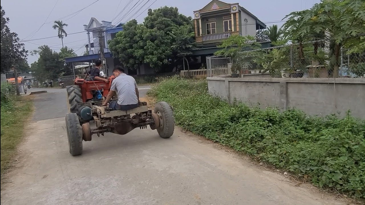 TracTor Tiếng Gọi Vùng Cao đã độ chế thành công  ! Chạy tét thử bon bon quá khỏe phanh ăn khin khít