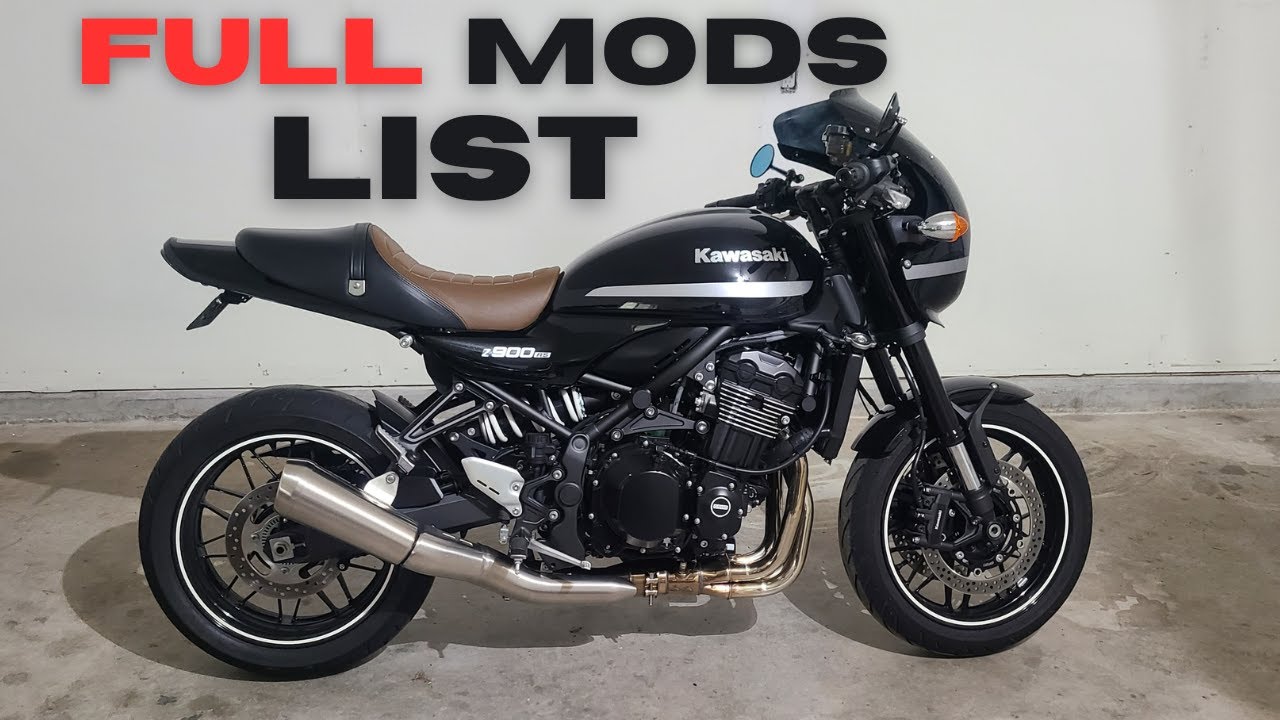 Z900rs MODS LIST | UPDATED LIST