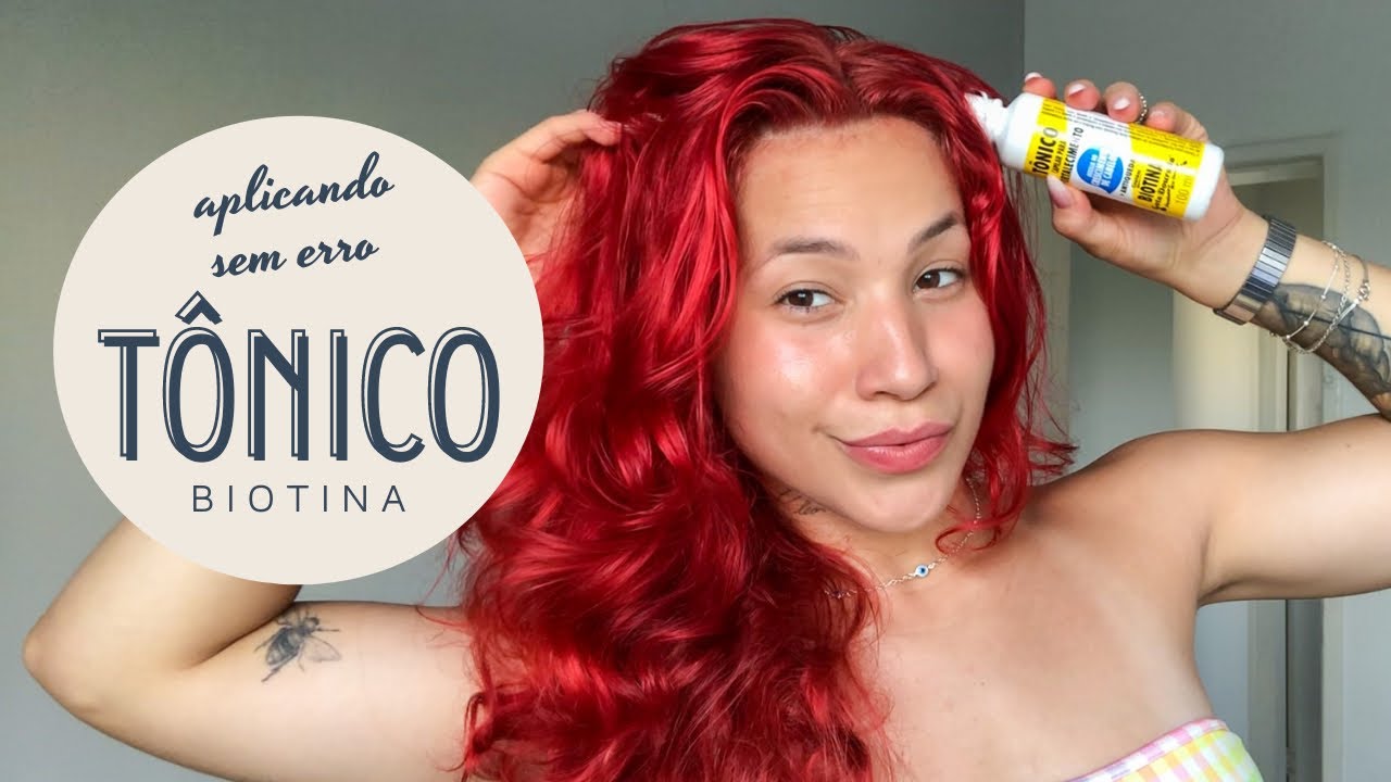 COMO USAR O TÔNICO DE BIOTINA DA GOTA DOURADA E TER UM SUPER CRESCIMENTO! ⚡️ | por ELIDIANA