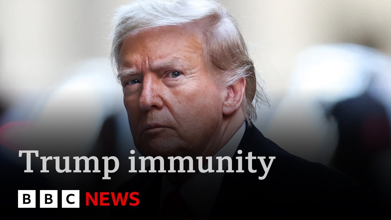 US Supreme Court:  Trump has “absolute immunity” for official acts | BBC News
