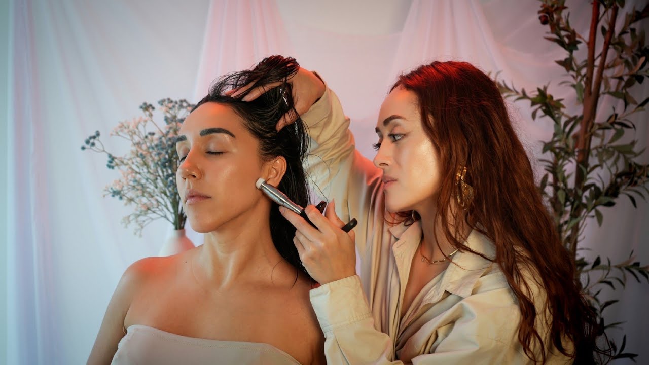 ASMR Indian Head Massage for Back Tension & Migraine Relief | Scalp, Gentle Touch & Deep Relaxation