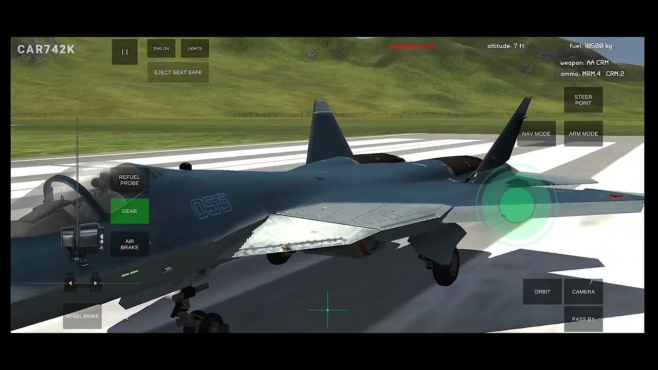 SU-57 Test Flight - Armed Air Forces