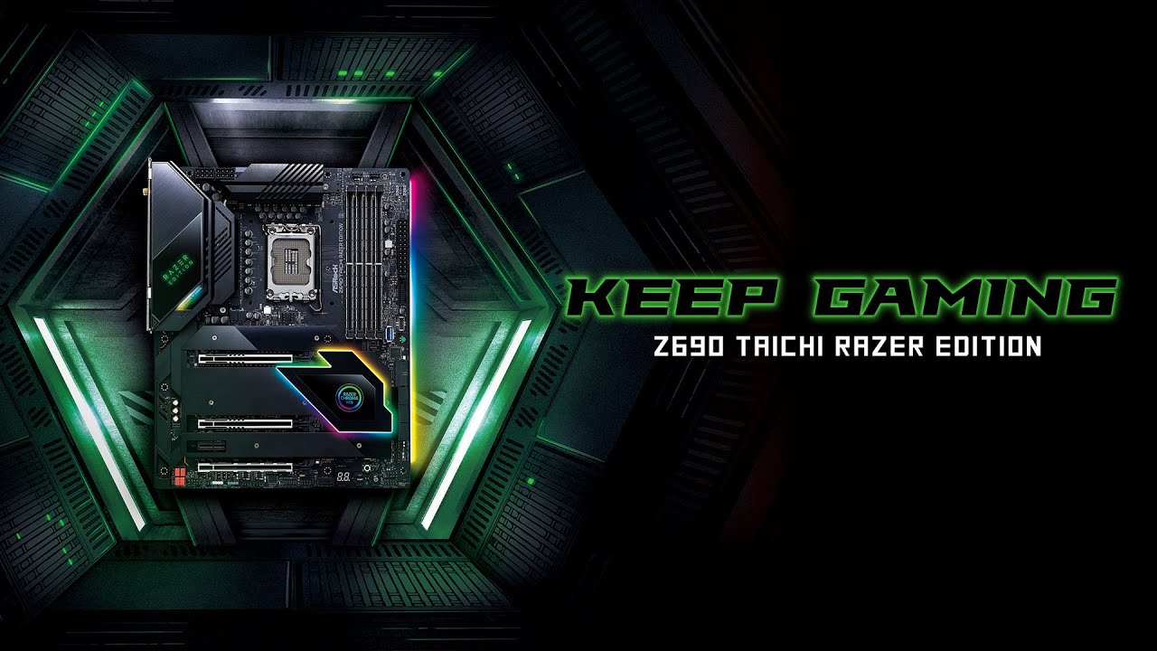 ASRock reveals Z690 Taichi Razer Edition &ndash; KEEP GAMING