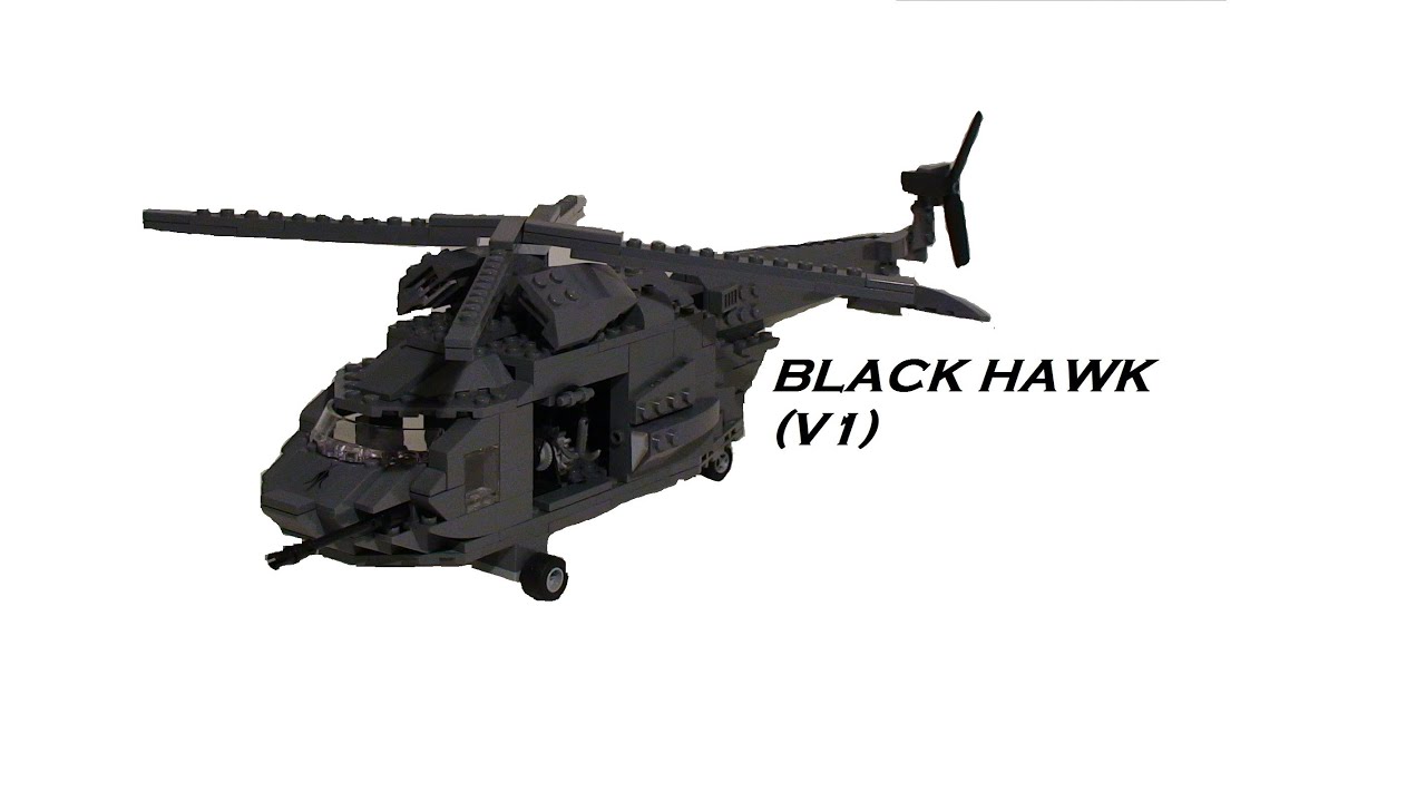 LEGO Custum Black Hawk