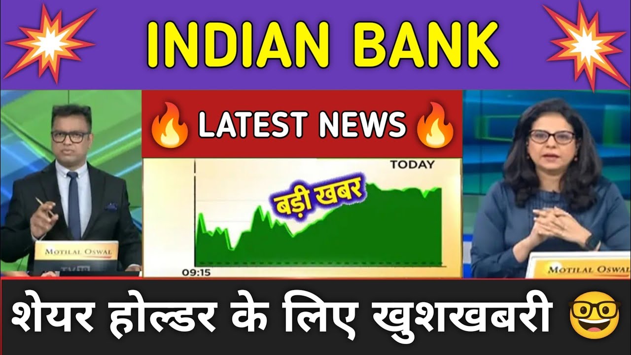 Indian Bank Stock News Today ⚫ Indian Bank Stock Latest News ⚫ Stock Market