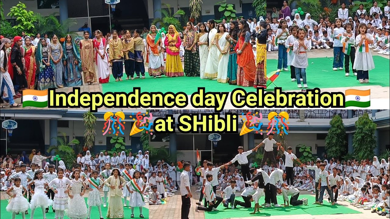 Independence day Celebration 2025🎉🎊 शिब्ली नेशनल गर्ल्स इंटर कॉलेज, आज़मगढ़” me🤗 Shibli School 🏫