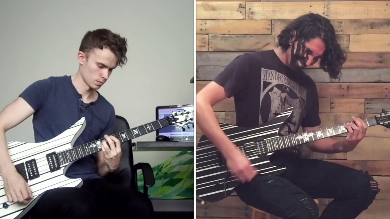 Stone Sour - Rose Red, Violent Blue (DUEL GUITAR COVER W/SOLO NEW SONG 2017)