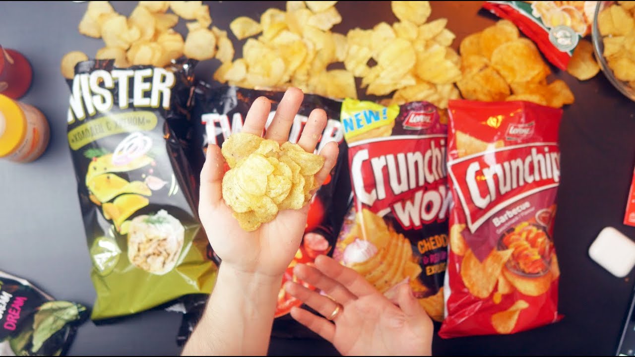 КАК ПРИДУМАЛИ ЧИПСЫ? / обзор новинок Crunchips WOW, чипсы Twister