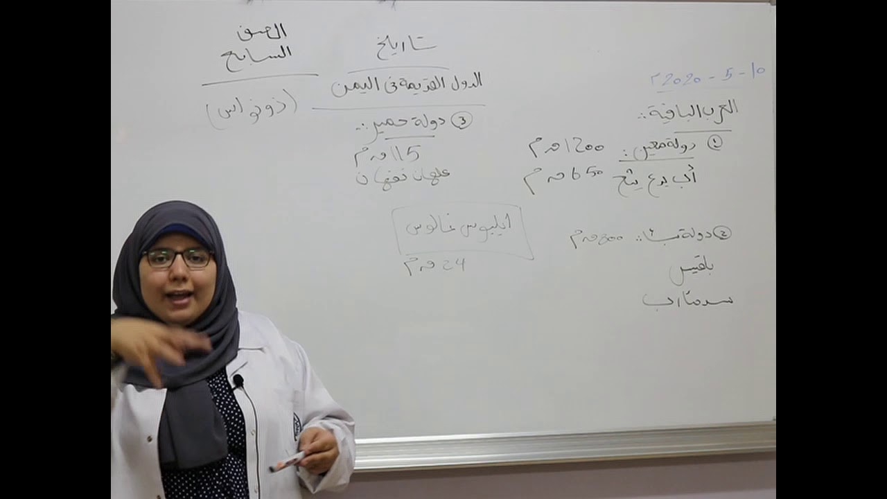 مادة التاريخ للصف السابع الأساسي/   الدول القديمة في اليمن
