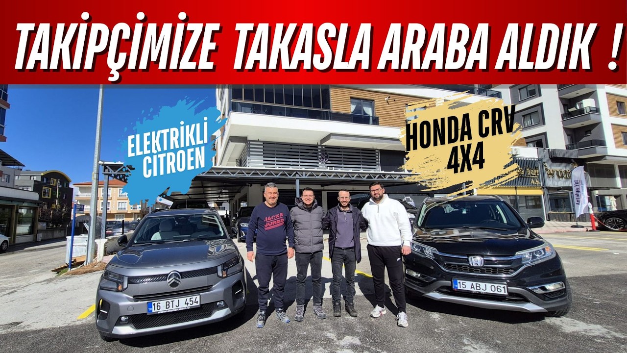 2025 MODEL VERDİK 2015 MODEL ALDIK BİDE ÜSTE PARA VERDİK !!!