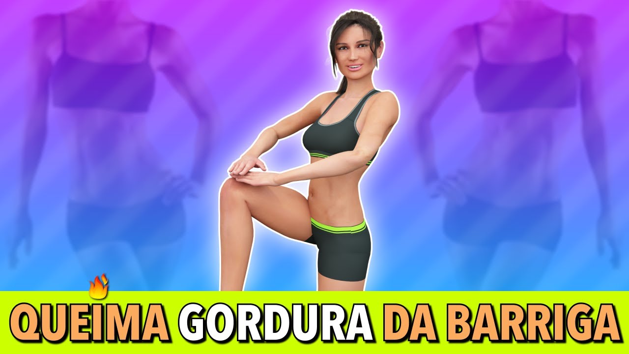 EXERC&Iacute;CIOS SEM IMPACTO PARA QUEIMAR GORDURA DA BARRIGA - TREINO EM P&Eacute;