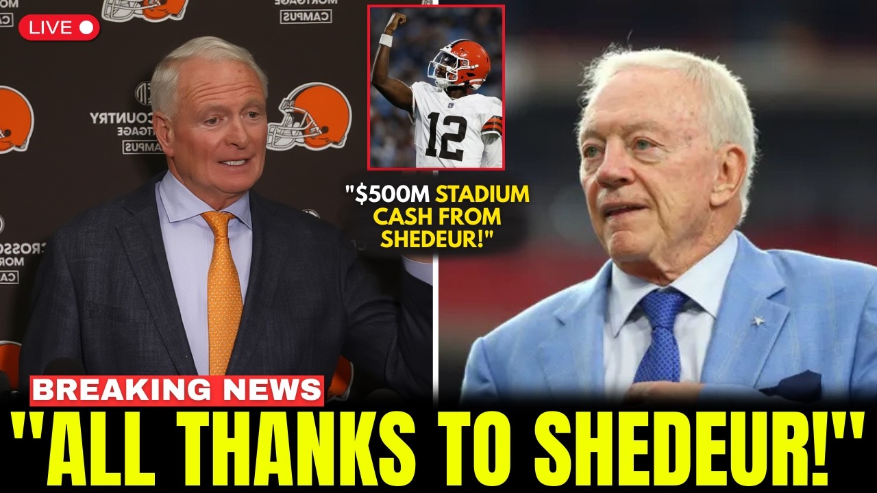 Browns Owner EXPLODES On NFL After They REVEALED 500 Million Stadium Revenue From Shedeur Sanders!