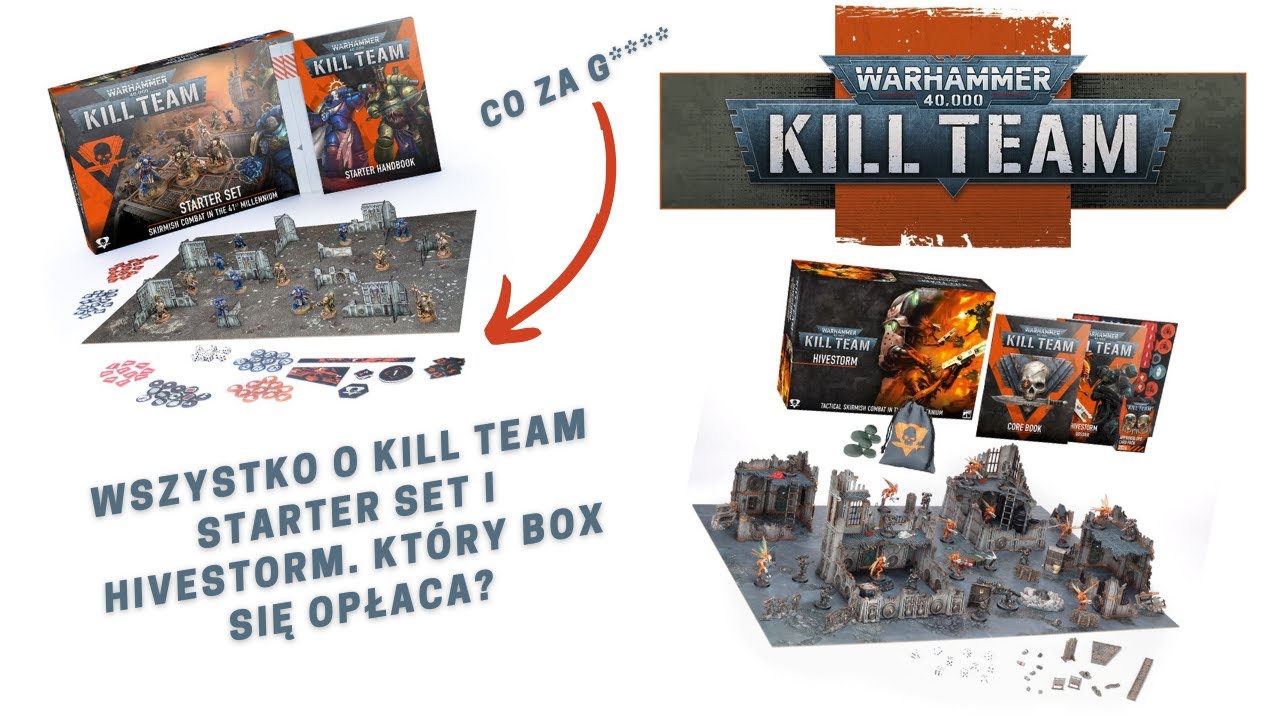 Kill Team Starter set (2024) vs Old Starter set vs Hivestorm - FIGHT! #warhammer40k #KillTeam