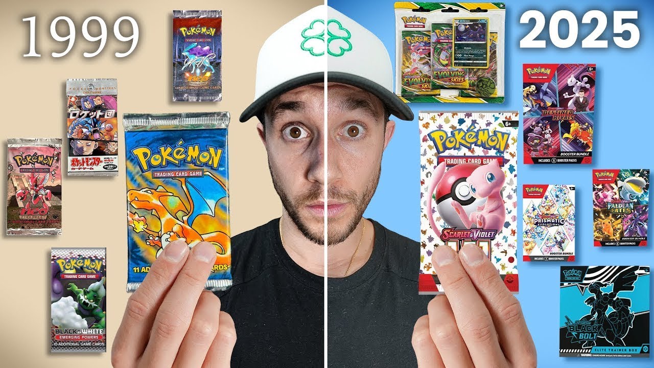 Opening Pokémon’s Newest vs Oldest Sets