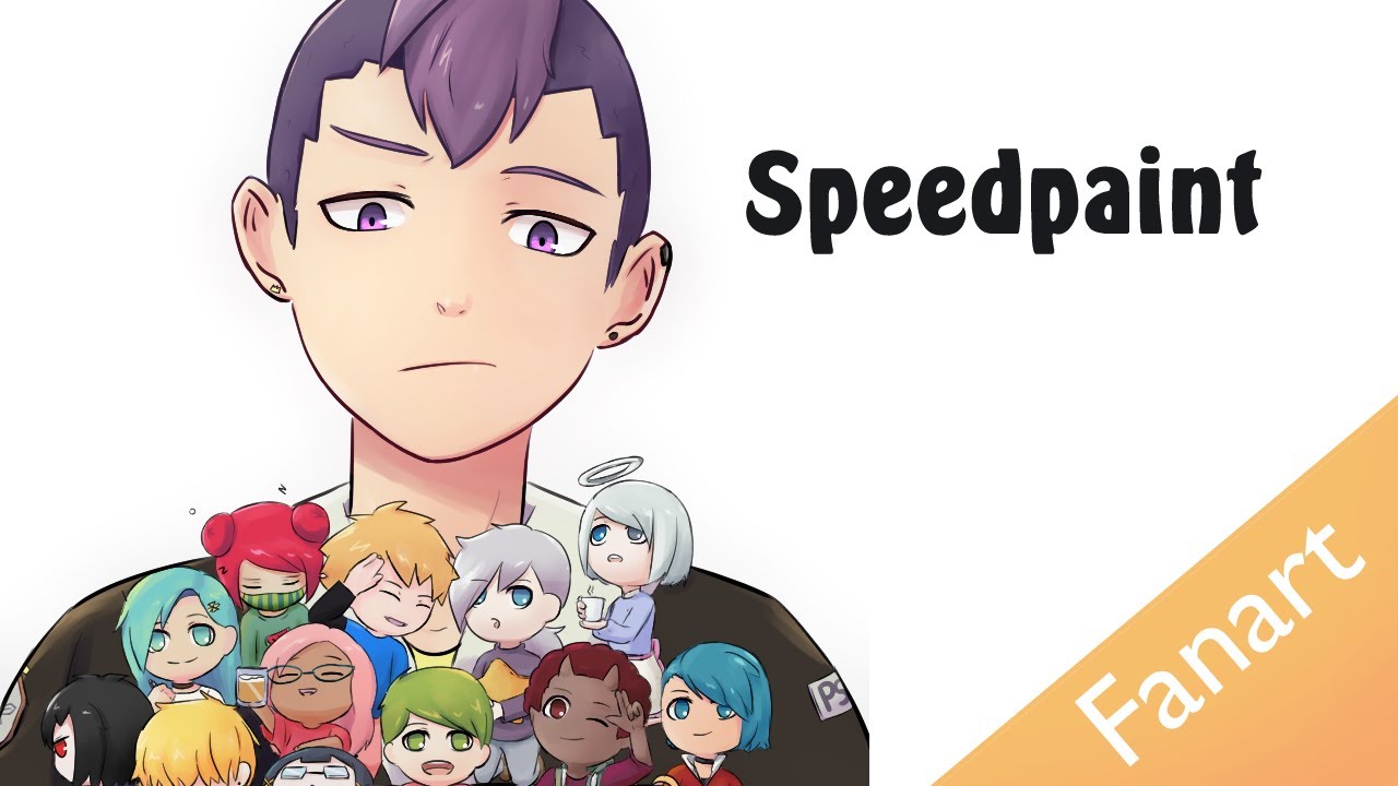 【Speedpaint】 Danplan fanart - Happy Birthday Stephen