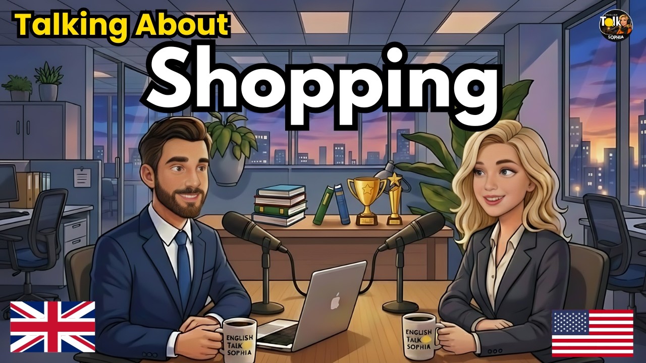 Talking About Shopping for Clothes in English | English Conversation Practice