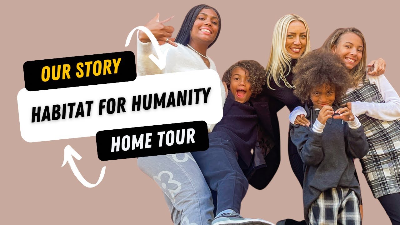 Habitat for Humanity- our story/ home tour #habitatforhumanity #hometour #vlogfamily