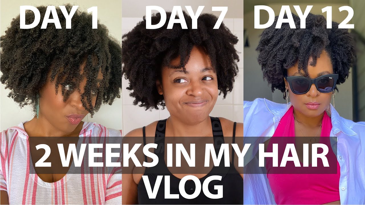 🚿TWO WEEKS In My WASH AND GO Routine | 4C Hair Maintenance