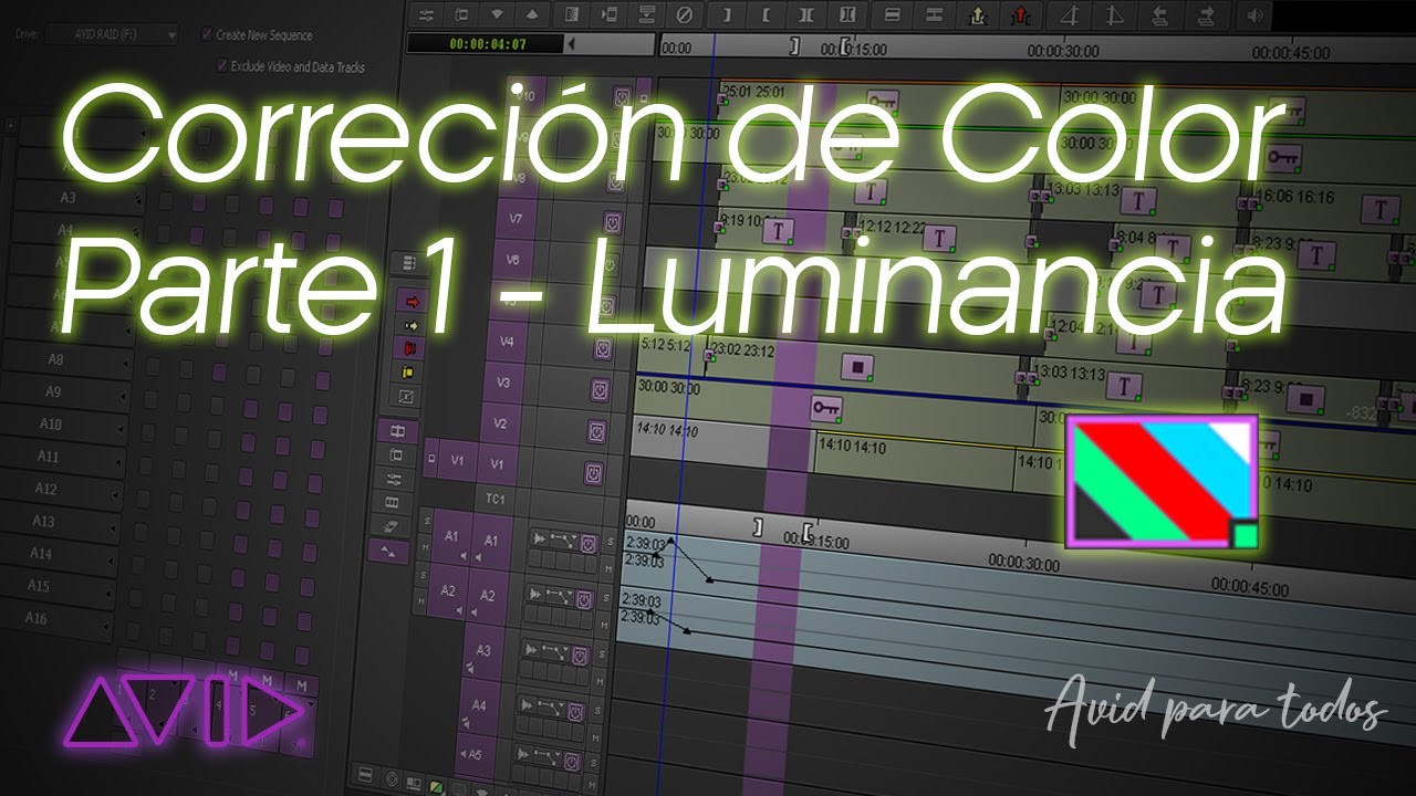 Corrección de Color en Avid Media Composer - Parte 1 (Luminancia)