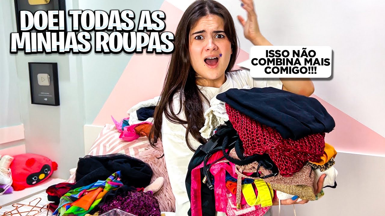 COISAS QUE ENCONTREI NO MEU GUARDA ROUPA!!! 