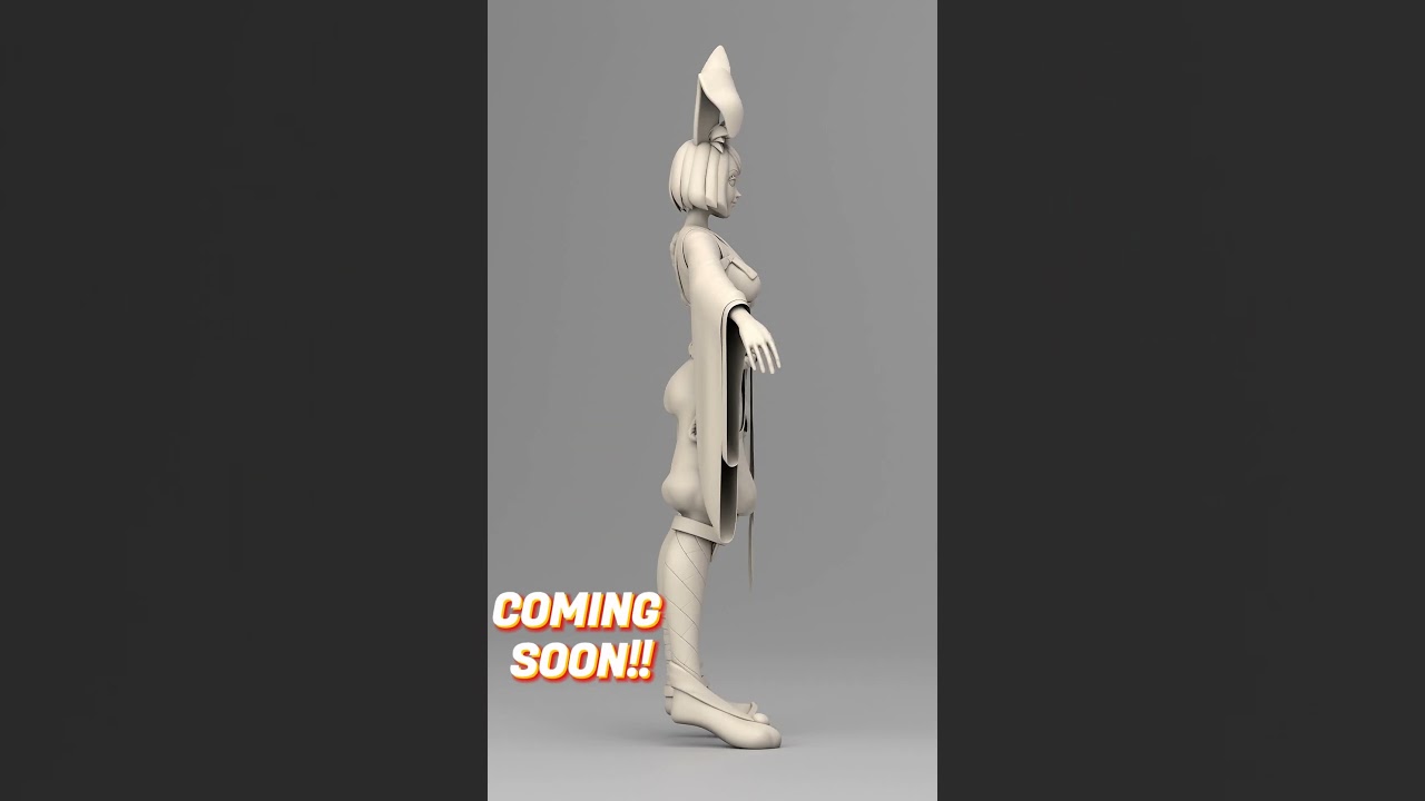 Blender sculpt high poly game character #blender #3d #sculpt