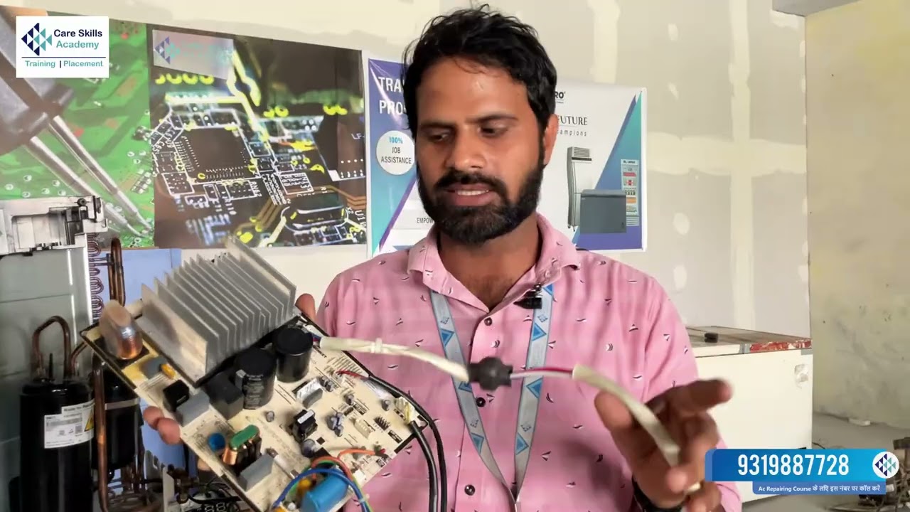 AC Outdoor Unit Parts || Care Skills Academy || csa