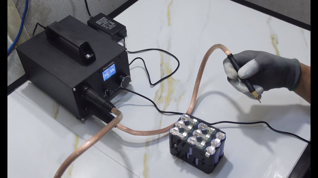 Máy hàn cell pin DOCreate và những chế độ bạn chưa biết #Sáng Tạo 24