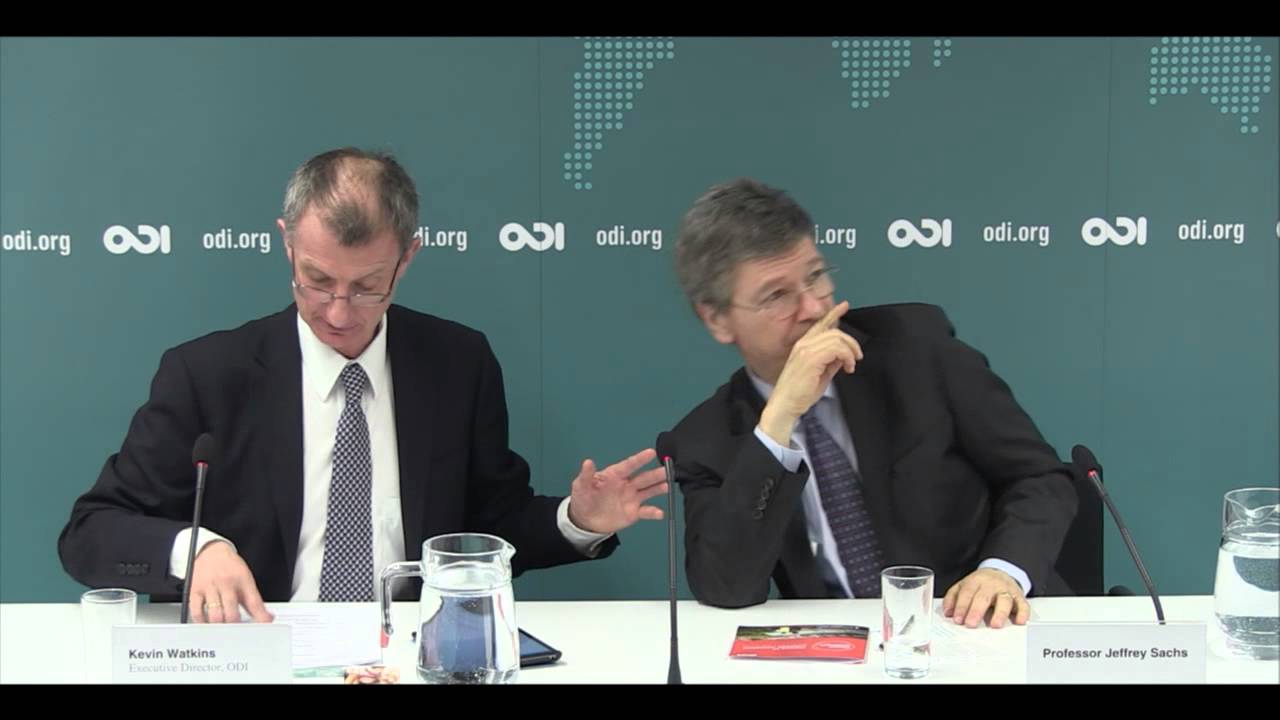 Financing for development: keynote speech by Jeffrey Sachs and panel debate
