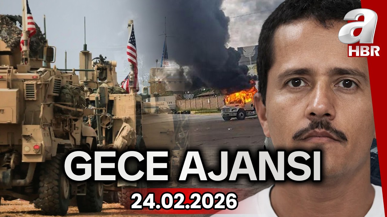 ABD Ordusu Savaş Pozisyonuna Geçti... Kolombiya'dan Canlı! Meksika Alev Alev | Gece Ajansı