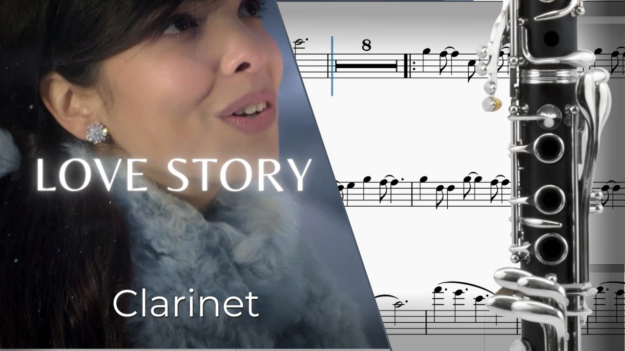 Love Story - Indila | Clarinet Sheet Music