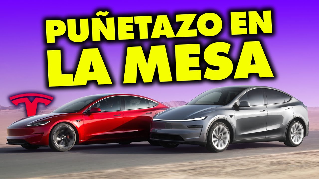 Nuevos TESLA MODEL Y / MODEL 3: MEJORES BATERÍAS y MÁS AUTONOMÍA