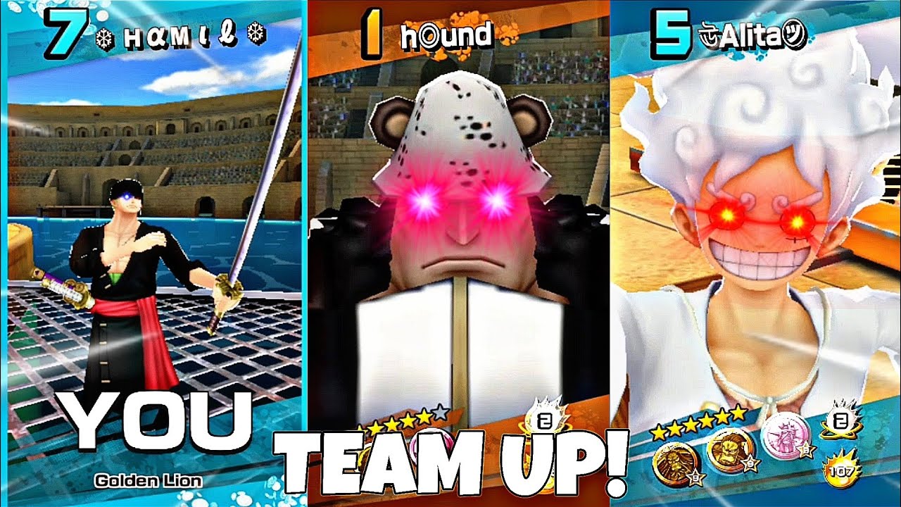Teaming Up With @HoundOPBR & @alitaopbr in One Piece Bounty Rush!
