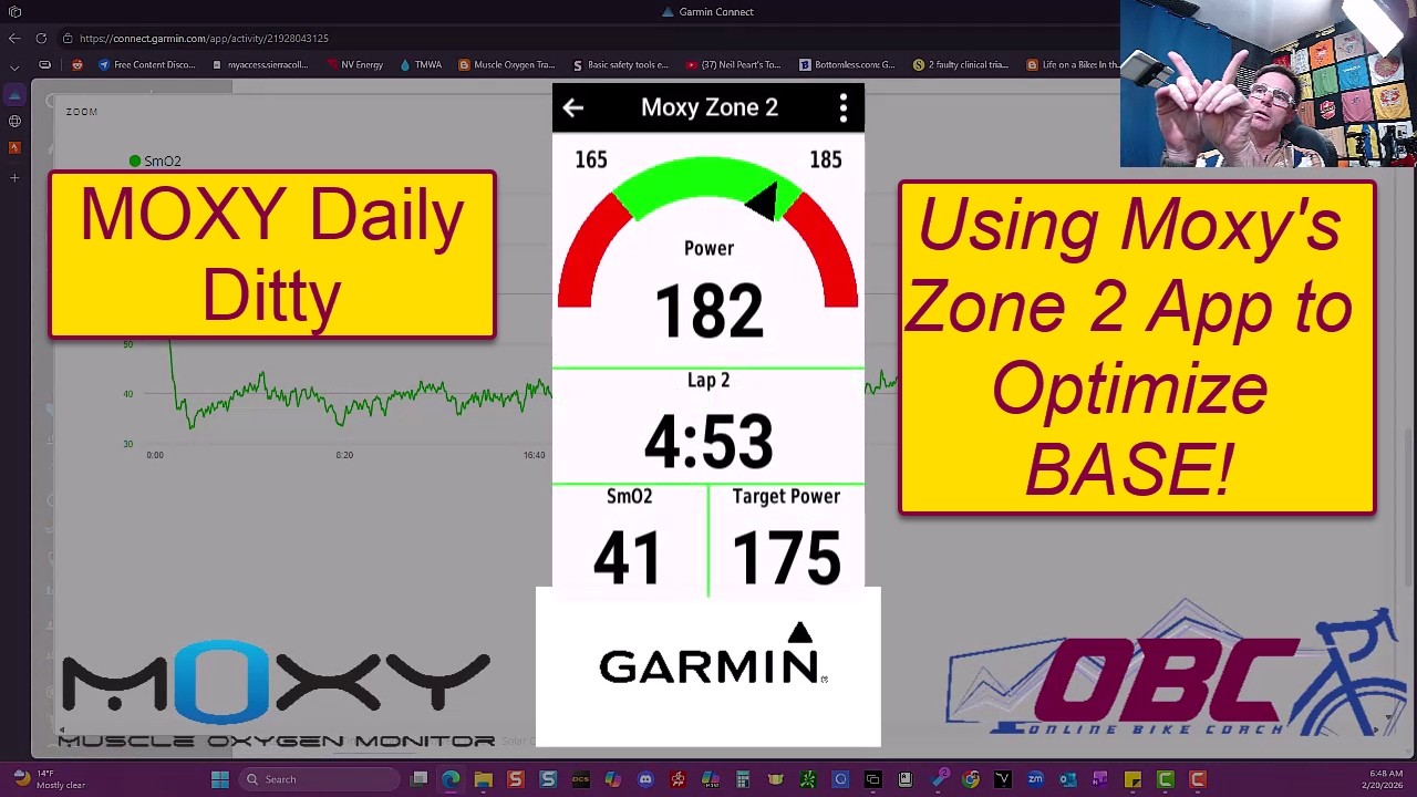 Taking A Look At the Moxy Zone 2 Garmin App