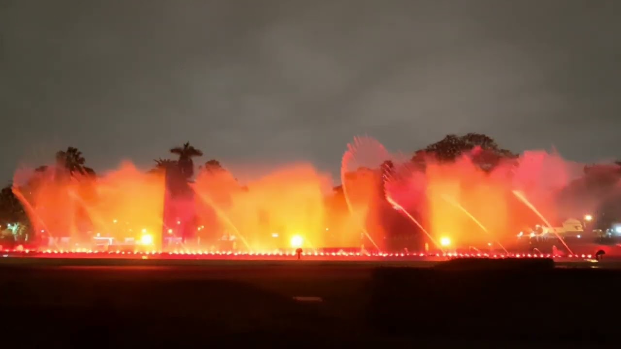 Circuito mágico de agua lima Perú