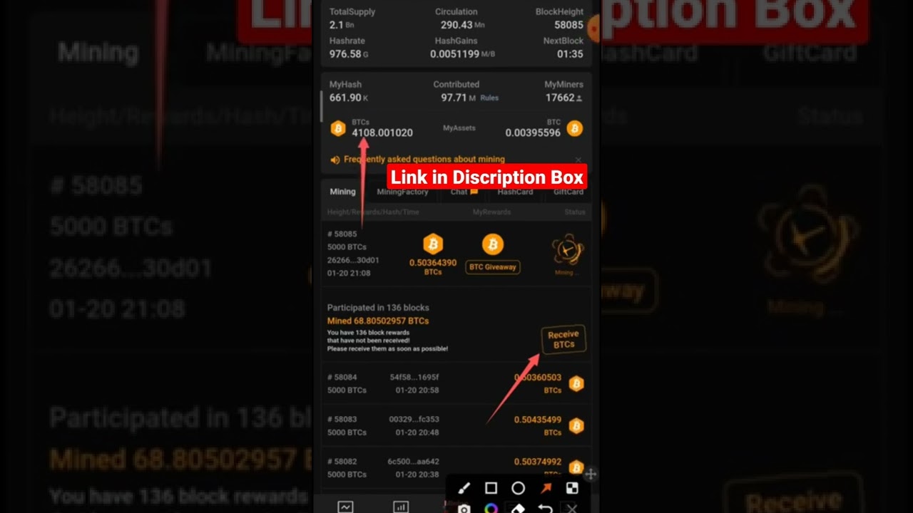 Btcs Satoshi Mining | #btcs free mining |#crypto_mining btcs coin listing,free btcs airdrop satoshi