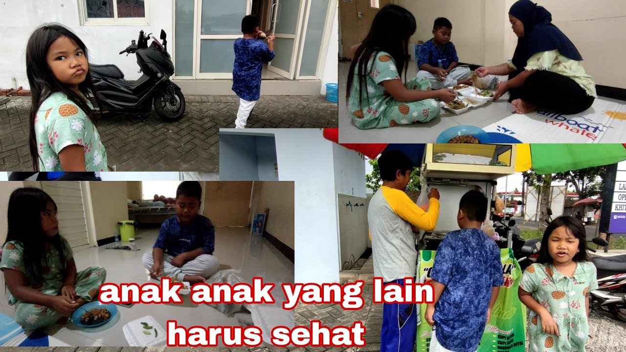 Dirumah sakit anak anak juga harus makan teratur 