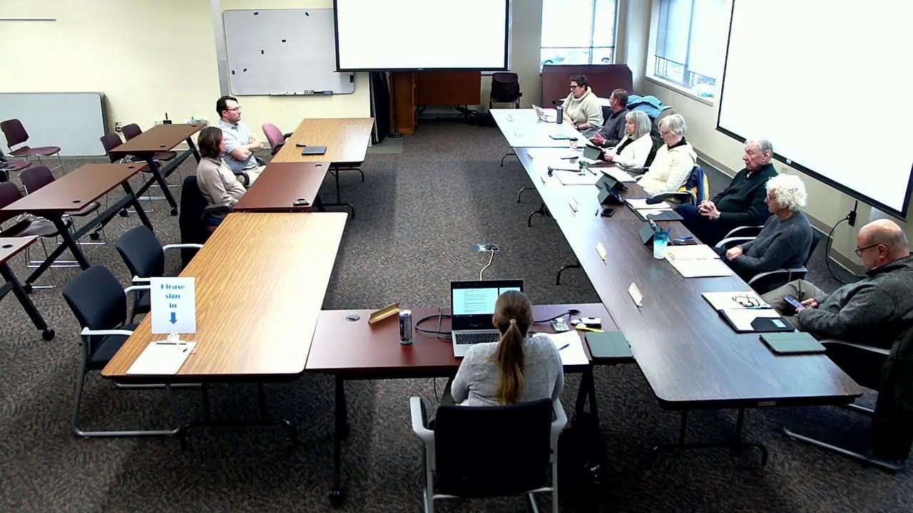 Zoning Board of Appeals - Zoning Hearing, 1-21-26