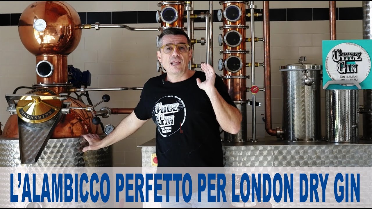 Com' è fatto l'alambicco per distillare Gin.