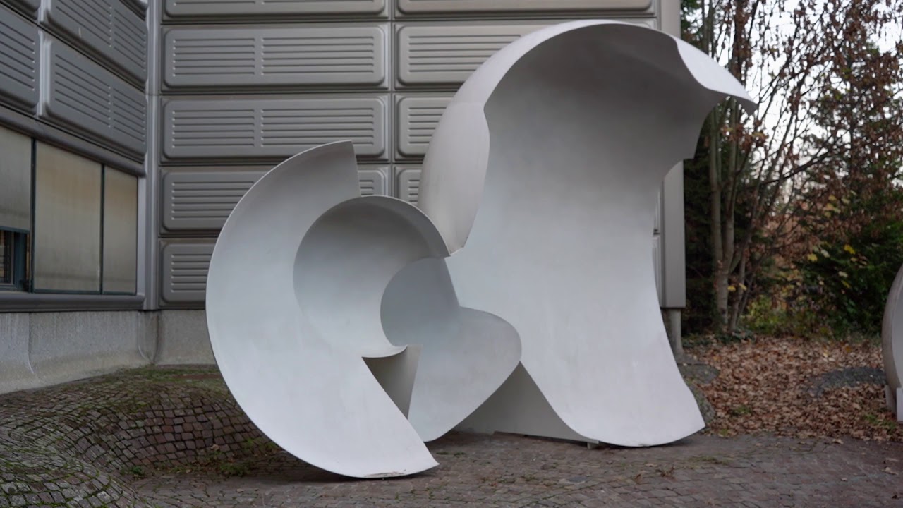 Echodrome (1985), Gillian White et Albert Siegenthaler - sculpture du campus EPFL
